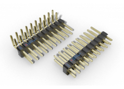 Socket pins on a board single-row PBS 1.27mm