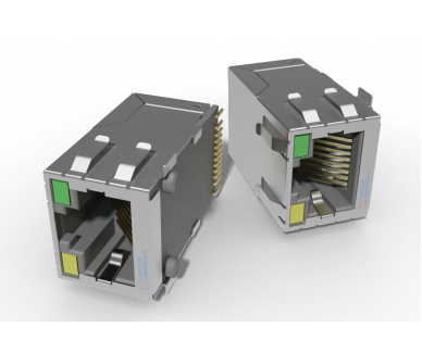 Ethernet RJ-45 with transformer